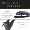 [Boosters] Genuine Leather NP Leather One-Shoulder Bag Shoulder Pouch Black 16x35, 19x7cm
