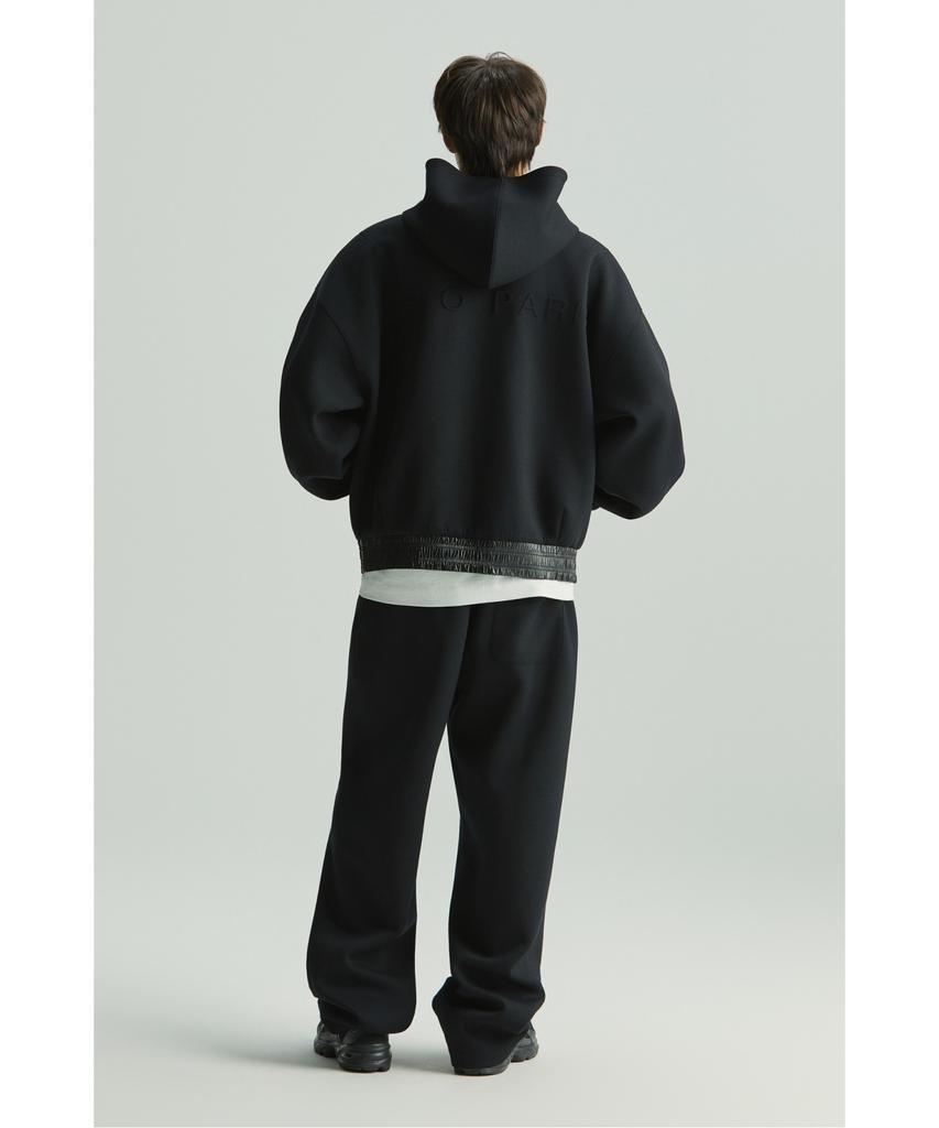 IRO Vague Cushion Fabric Wide Straight Fit Pants Iqpas26903Bkx