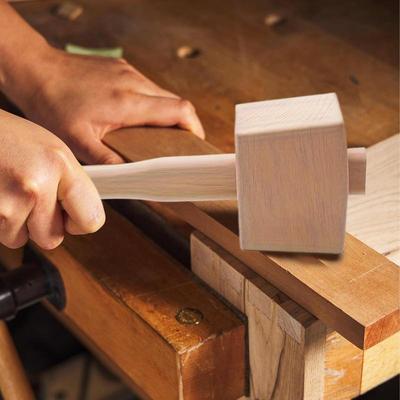 Holz Buche Hammer Klopfer Ersatz Holzschlägel Schlägel Krabbe Hummer Meeresfrüchte Schlagwerkzeuge Kinderspielzeug Holzhandwerk zum Geschenk