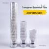 Portable Transparent Badminton Tube with Moisturizing Lid - Handmade Storage for Shuttlecocks