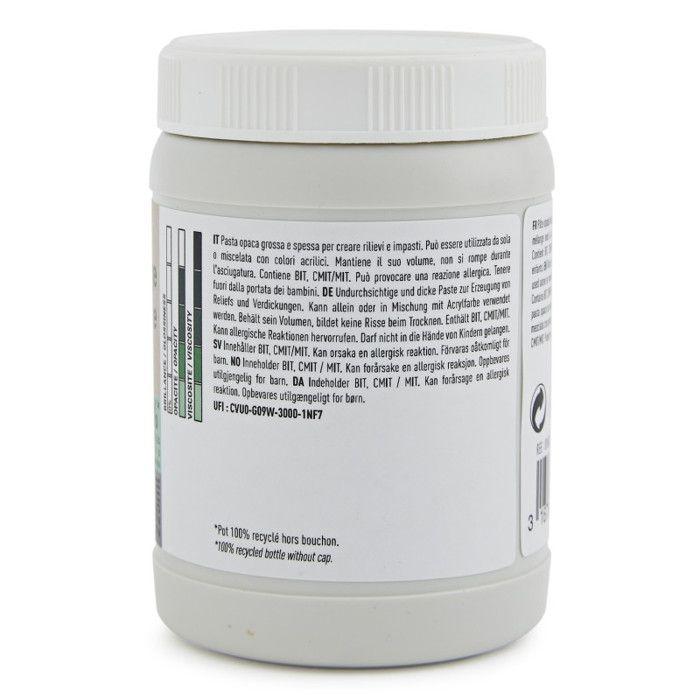 Pâte de modelage - Epaisse - Peinture acrylique - Reliefs - Empâtements - Pébéo - 225ml