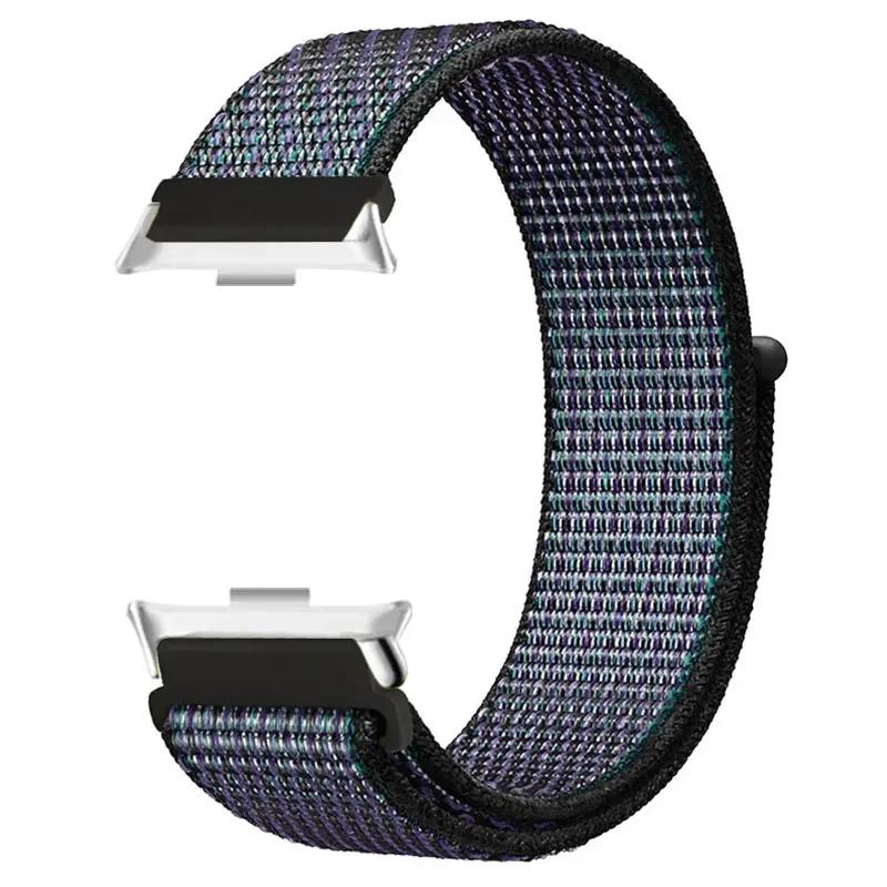 Nylon Loop Strap für Huawei Watch Fit 3 Sport Atmungsaktives Ersatzarmband Armband für Huawei Watch Fit 3 Gürtelzubehör