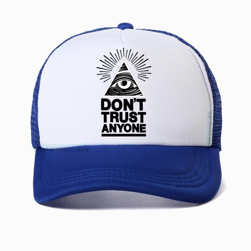 Eye of God Hats Vintage Egypt Pyramid AllSeeing Eye Illuminati Hat Punk Egyptian Triangle Adjustable Baseball Cap