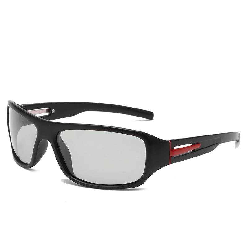 2024 Photochromic Polarization Cycling Sunglasses Men Polarization Glasses Male Change Color Sun Glasses Men Sports DrivingUV400