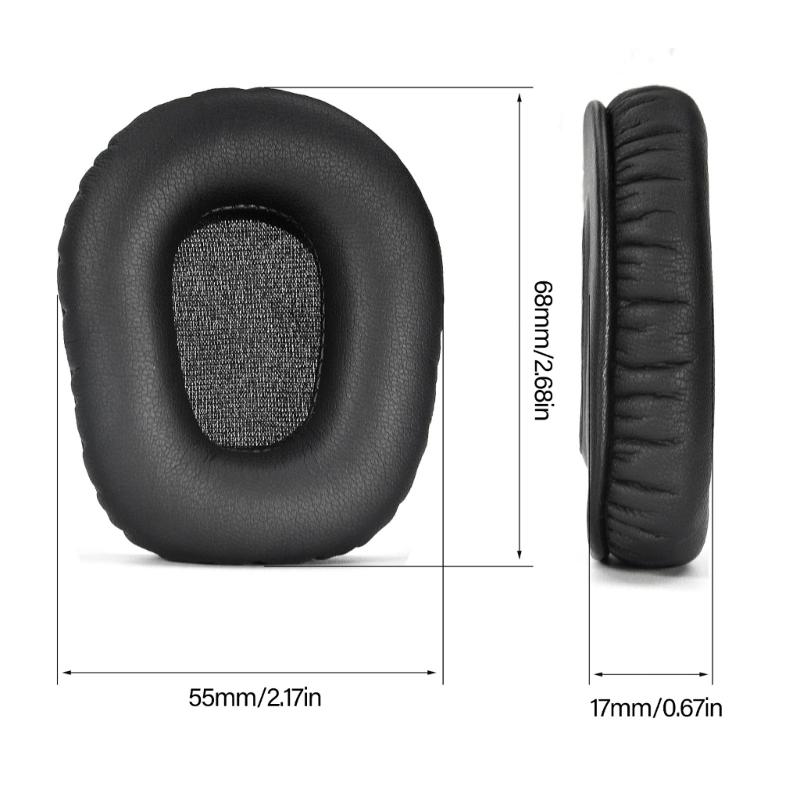 Replacement Ear Cushions for Vxi 3450XT B350XT Headphone Noise Isolation Design Earmuff Earpads Ear Cover Mic Windshield