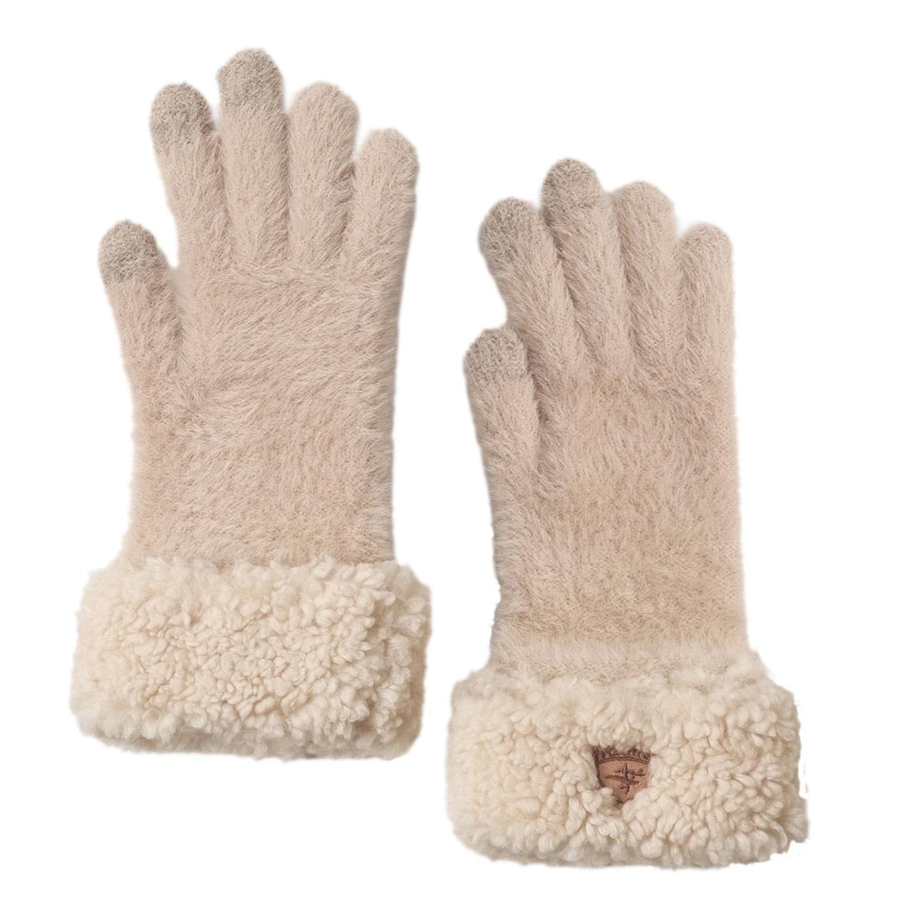 

Перчатки Foxfire [8320441] [Мягкие на ощупь] Вязаные мохеровые перчатки, Свободный размер