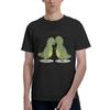 Hug Me Kawaii Green Dinosaur 100 Cotton Casual Breathable Confortable Cute Funny Mens TShirts Funny Gifts