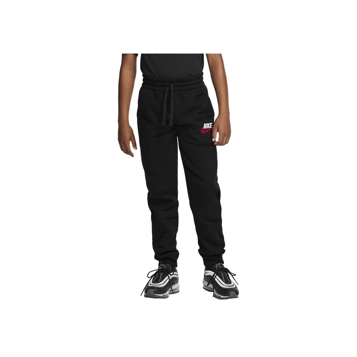 

Nike Knitted Sports Pants Fashion Comfortable Skin-Friendly Soft Kids bottoms Black CI2911-013 L