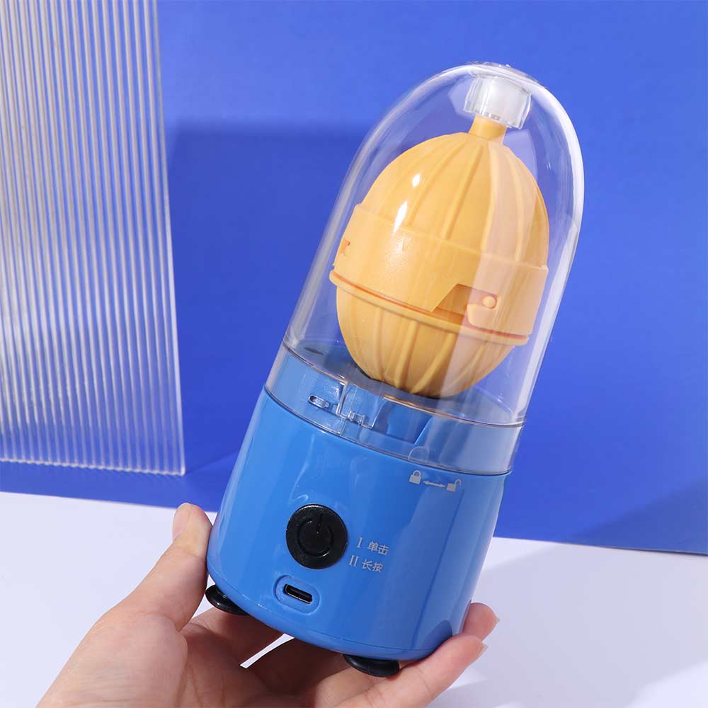 PP Plastic Electric Egg Spinner Portable Automatic Egg Beater Golden Egg Maker  Mixing Egg
