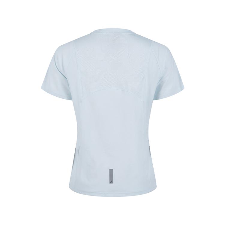 Asics Moisture Wicking Quick Dry Reflective Comfortable Breathable Running Short Sleeve T-Shirt Women Tops 2032D504-400
