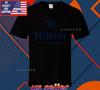 Nieuw Shirt Hilton Hotels Logo T-shirt Grappig Amerikaans USA Unisex Maat S-5XL