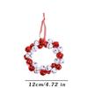 Multicolor Christmas Bell Garland Premium Metallic Wreath Shiny Xmas Tree Hanging Pendant High Quality Home Party Decor Props