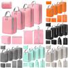 Travel Storage Organizer Set With Waterproof Polyester For Packing And Laundry