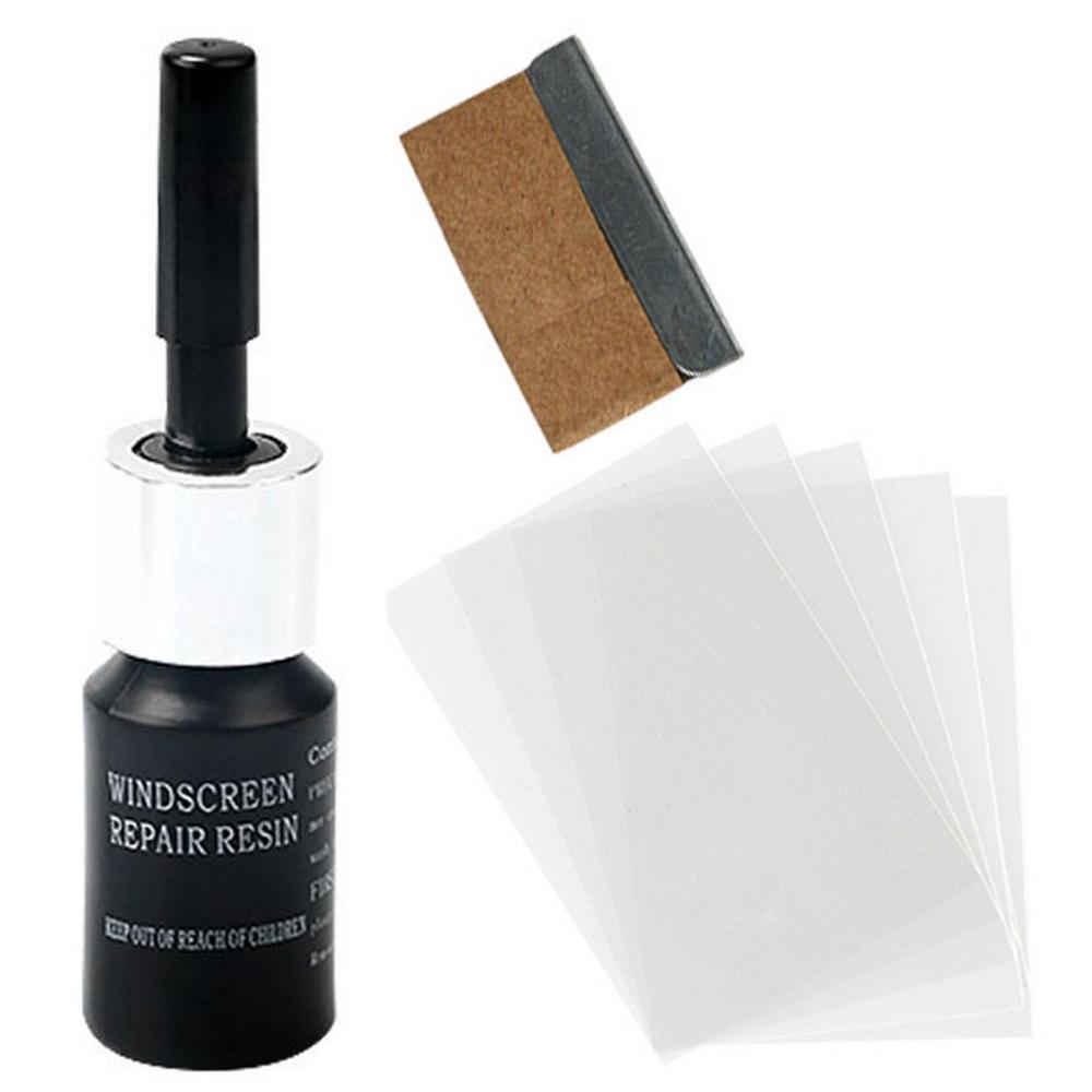 Kit Nano de Reparare Fisuri Parbriz Auto Lichid Reparare Parbriz Fisurat Accesoriu Restaurare Fisuri Zgârieturi Geam
