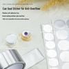 Japanese Nail Art Glue Sealing Sticker - Leak-proof Self-adhesive Aluminum Foil 