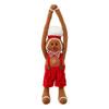 Hanging Gingerbread Man Decoration 72 Cm Brown