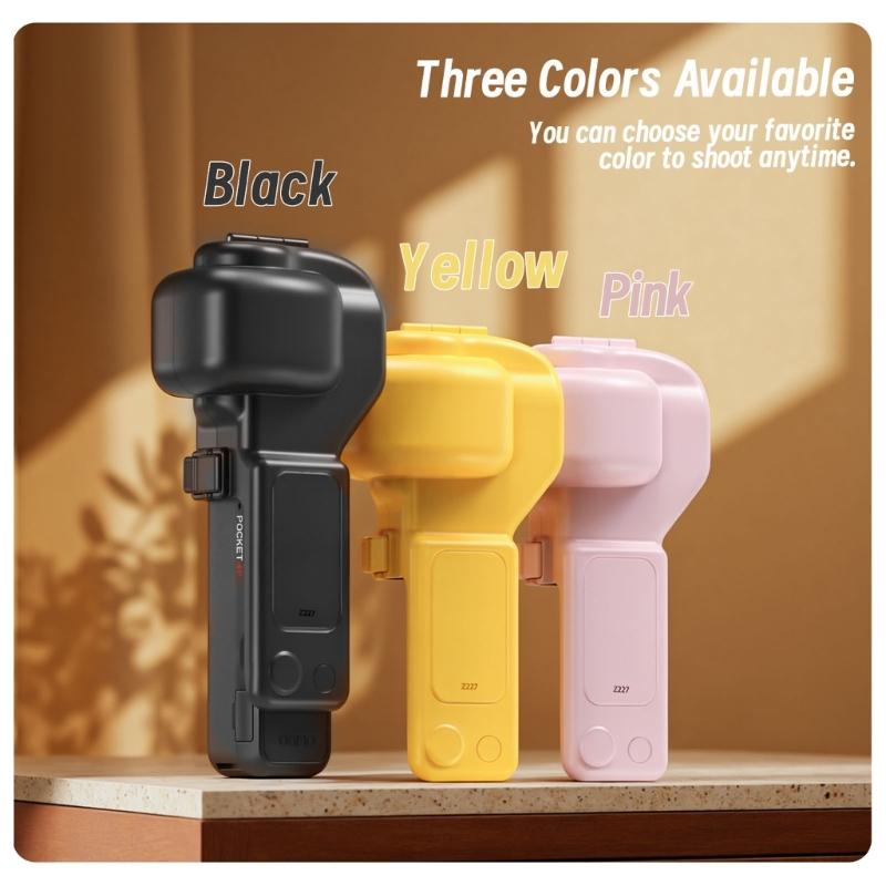 Camera Case Protective Cover Compatible for Pocket 4P Camera,Full-Cover Shell with Wrist Strap Hinged Top Desogn for Travel Storage