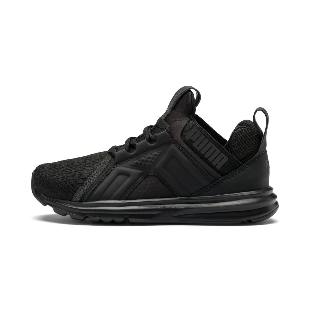 Buty Sportowe Dziecięce Puma Enzo Ac Ps Czarne 19136102 R 28