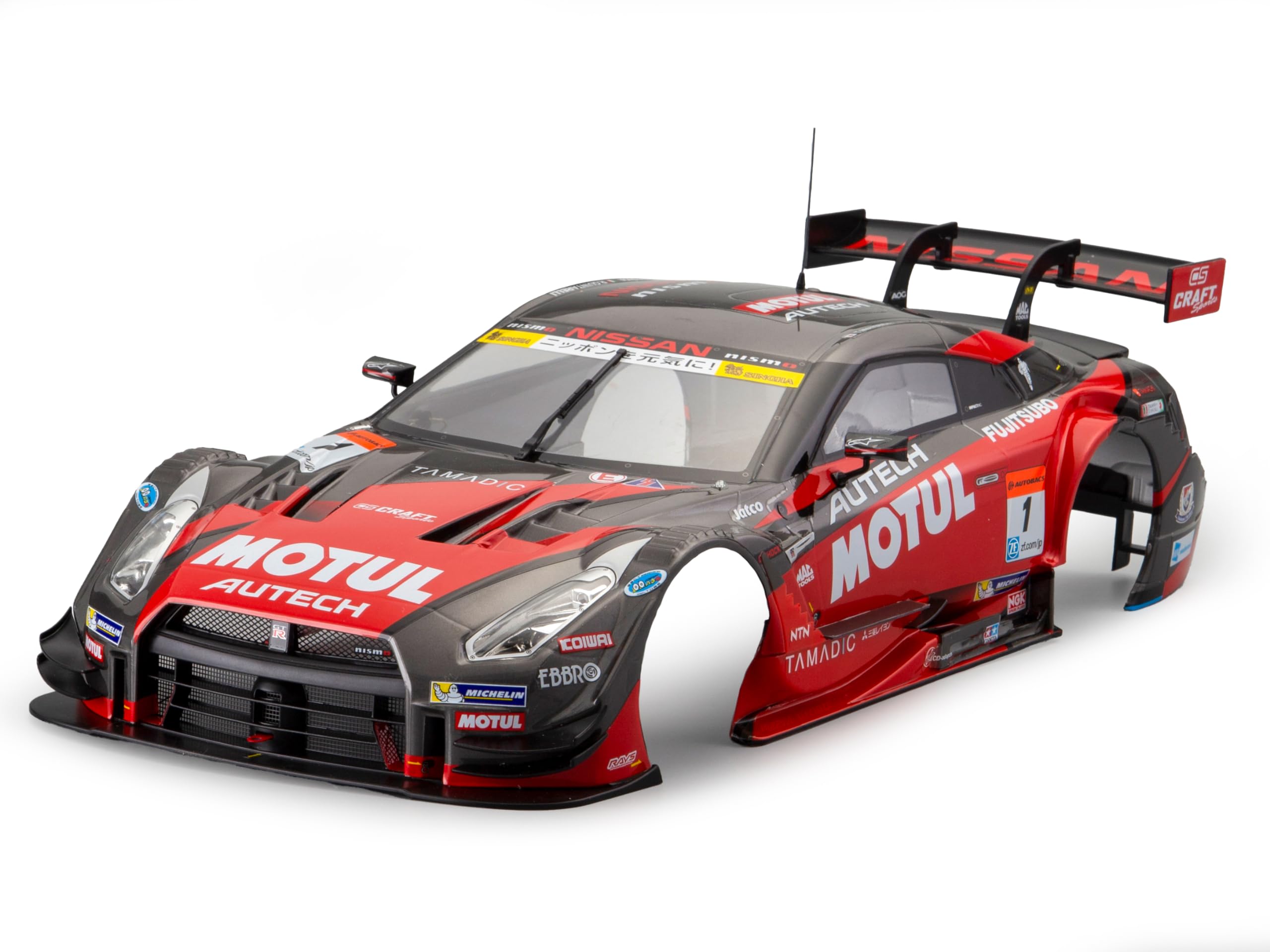 

48662 Nissan MOTUL AUTECH NISMO R35 [Killerbody] 1/10 GT-R