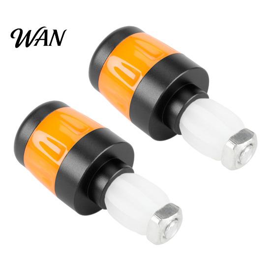 Night Riding Bike Light 2Pcs Bicycle Handlebar End Light, Rechargeable LED Flash Lamp, Long Battery Life Plugs Safety Indicator for Nigh Cycling