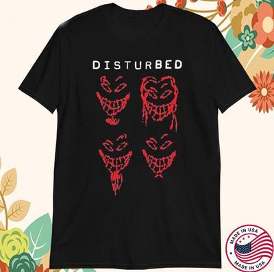 Disturbed The Sickness Faces 25th Anniversary Tour 2025 T-Shirt, Größe S-4XL