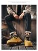 Autumn Men's High-Top Martin Boots - Trendy, Non-Slip, All-Match Casual Work Boots
