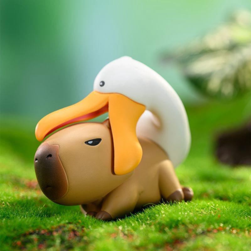 Capybara Series Blind Box Figures Cute Spot Animal Planet Kapibala Surprise Box Collectible Toys Birthday Year Gifts