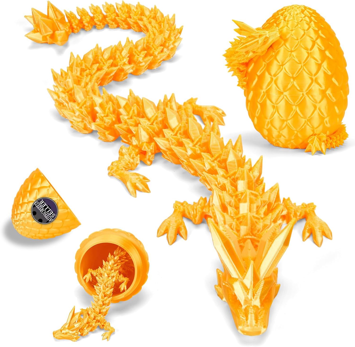 

Напечатанное на 3D-принтере яйцо дракона, Яйцо дракона-кристалла-загадки, Фиджет-игрушки E