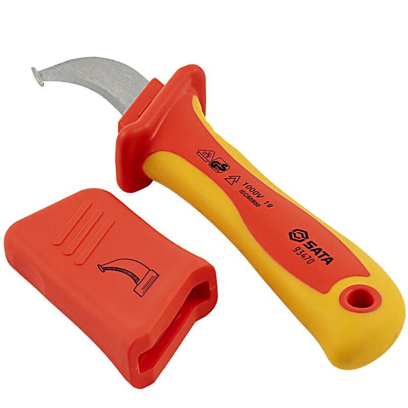 SATA 93471 VDE Insulated Cable Stripping Knife