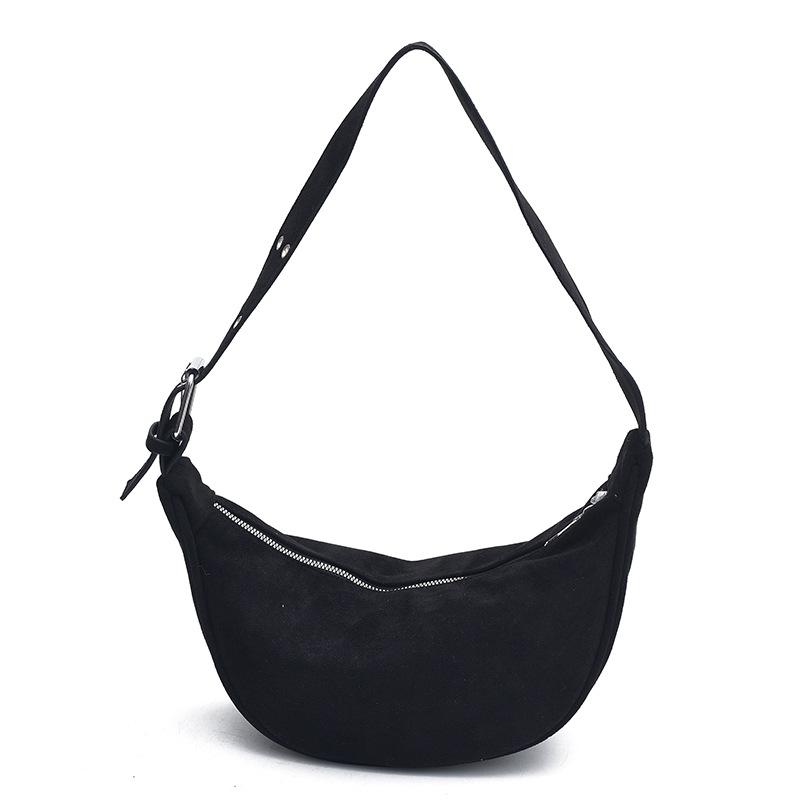 

Fashionable Lady Casual Outdoor Lady Crossbody Bag, Single-shoulder Bag for Dumplings, Nylon Single-shoulder Crossbody Bag чорний