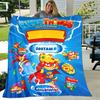 1pc Blanket Superthings2 Print Design, Lightweight Blanket for Sofa, Bed- Soft &Warm, Gift for All Seasons like Christmas, Halloween