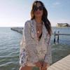 2025 Spring European Women's Casual Two-Piece Set: Loose Printed Shirt & Shorts