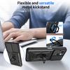 Armor Holder Funda for Tecno Spark 40C 4G Case Cover Slide Camera Protection Ring Stand Shockproof Back Capa Funda