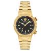 Versace Greca Logo Diver Recycled PU Strap Stainless Steel Men Watches Silver VE8G00124