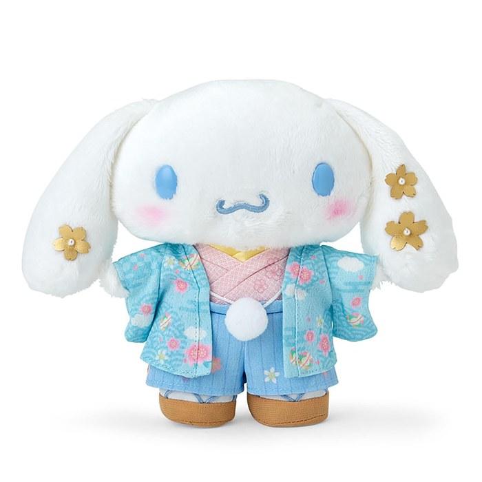 Sanrio Plush Doll (Kimono) Cinnamoroll 067601 (20x8.5x17cm)