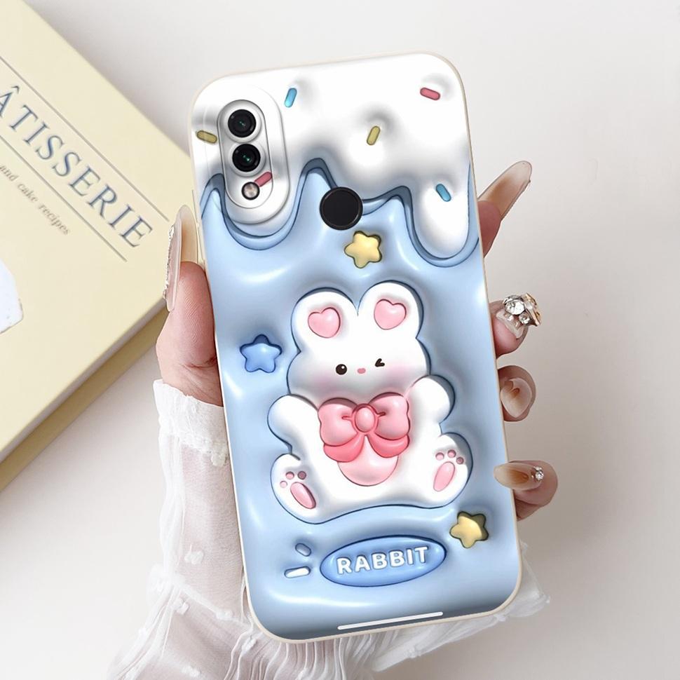 For Xiaomi Redmi Note 7 Case 2019 Lovely Cartoon Painting Back Cover Soft Slim Phone Case For Redmi Note 7 Note7 Bumper 6.3"
