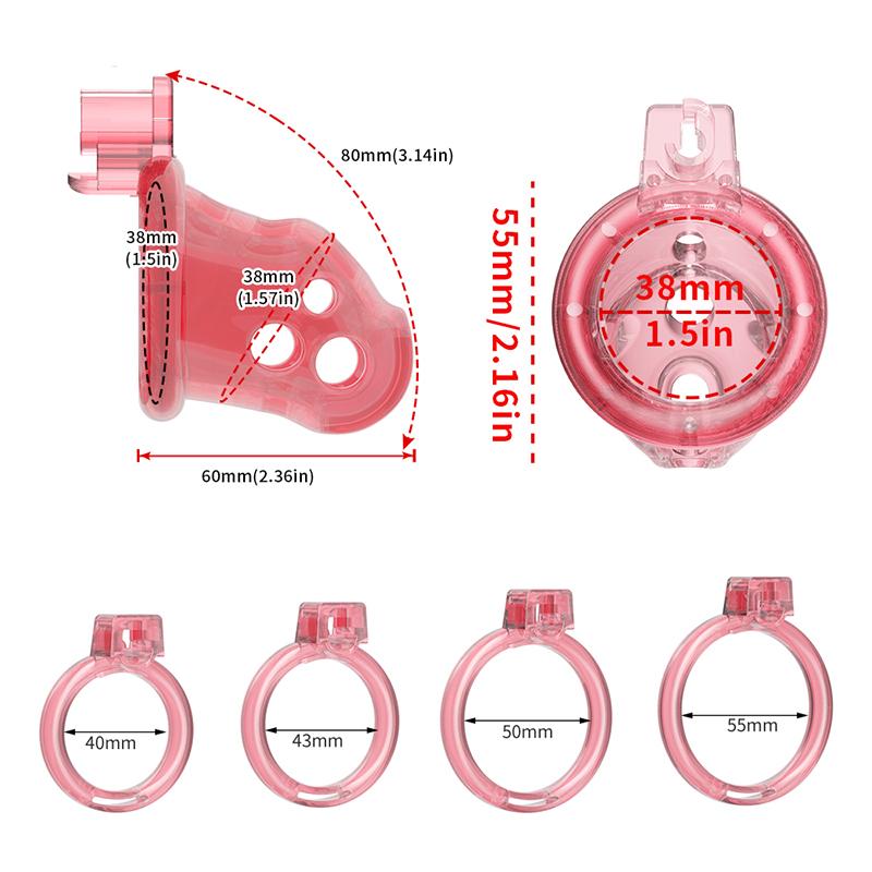 Slave Male Soft material Chastity Cage Cock Cage Adjustable Penis Ring Bondage BDSM Sissy Gay Chastity Devices Sex Toys For Men