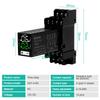 Adjustable Delay Timer Relay Digital Time Relay 14-pin Model Time Relay 5A 250VAC Contact Capacity 8-pin Model Time Relay