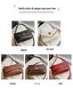 Chic Retro Small Square Shoulder Bag for Women - Stylish 2025 Spring Fashion Crossbody for Commuting