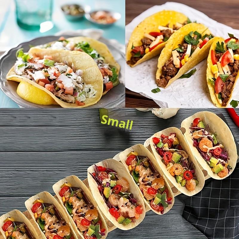 Bambus Taco Halter Hält 8 Tacos Jeder Taco Ständer Mehrzweck Lebensmittelständer Hartschalen Tacos Rack Für Küche Charcuterie Tortillas
