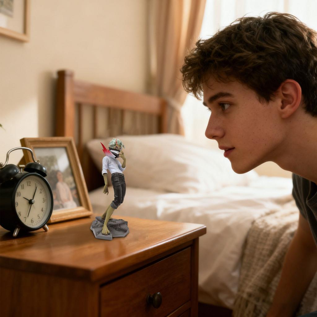 Anime Character Statues, Standing Character Models, Collectible Sculptures, Desktop Ornaments