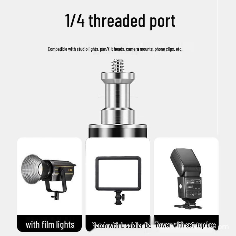 2.8m Adjustable Portable Ring Light Stand for Photography & Live Broadcast