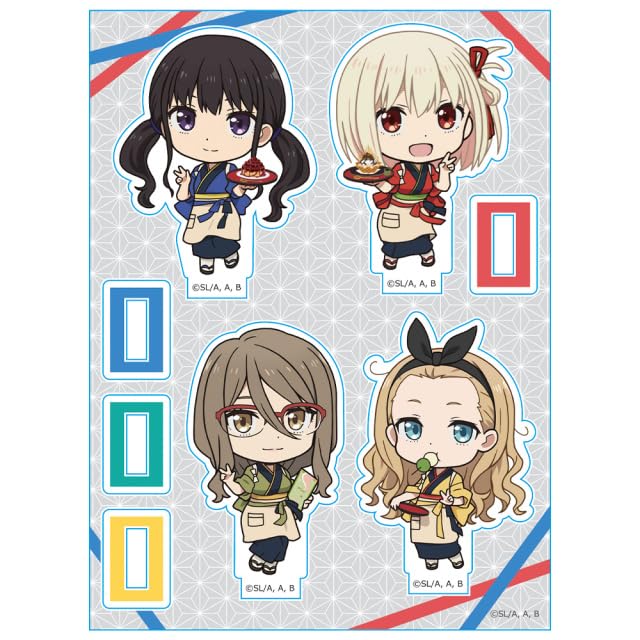 

Licorice Recoil Acrylic Character Stand B Character Cafe Licoli [Deformed Ver.]