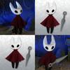 Adorable Hollow Knight Red White Soft Plush Doll Perfect For Home Decor And Collection