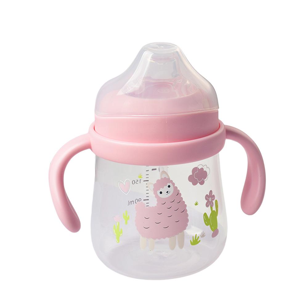 

Детская поилка-непроливайка с ручками - Противоудушающая, Портативная чашка для воды для мамы и малыша
