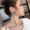 Exaggerated Crystal Flower Earrings 2025: Trendy Statement Studs for Women