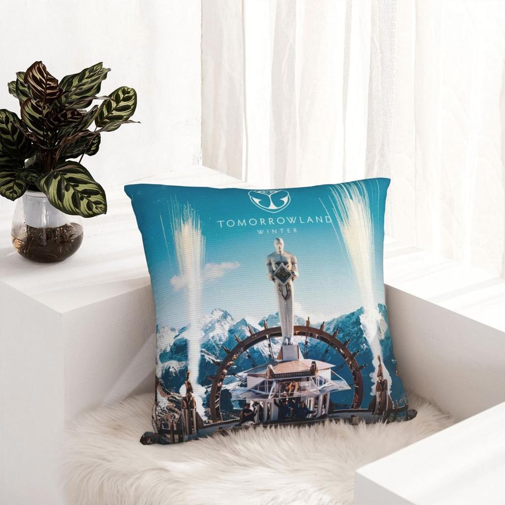 Tomorrowlandd Music Festival Pillow Covers Room Cushion Case Funny Home Decoration Pillowcase 40*40