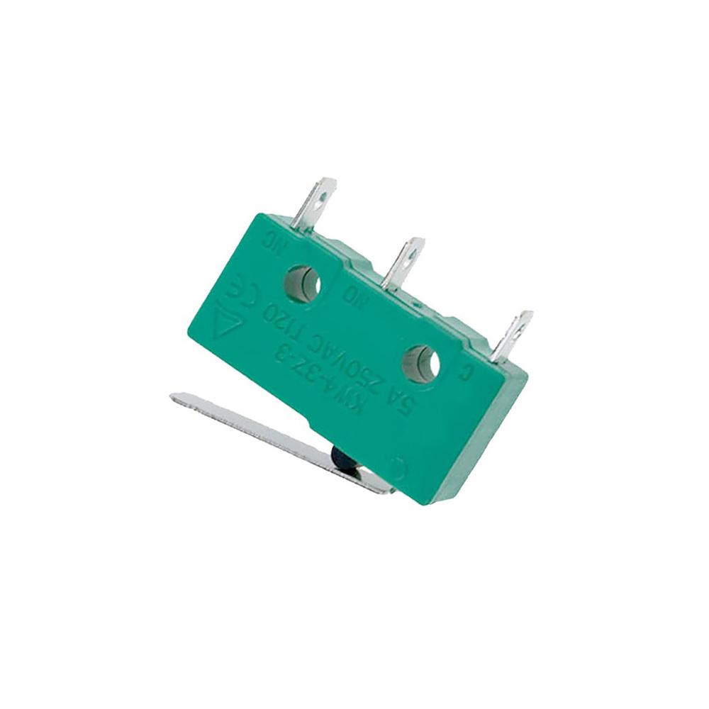 2Pcs KW4-3Z-3 5A 250VAC Micro Switch 3 Terminals with Lever Normally Open