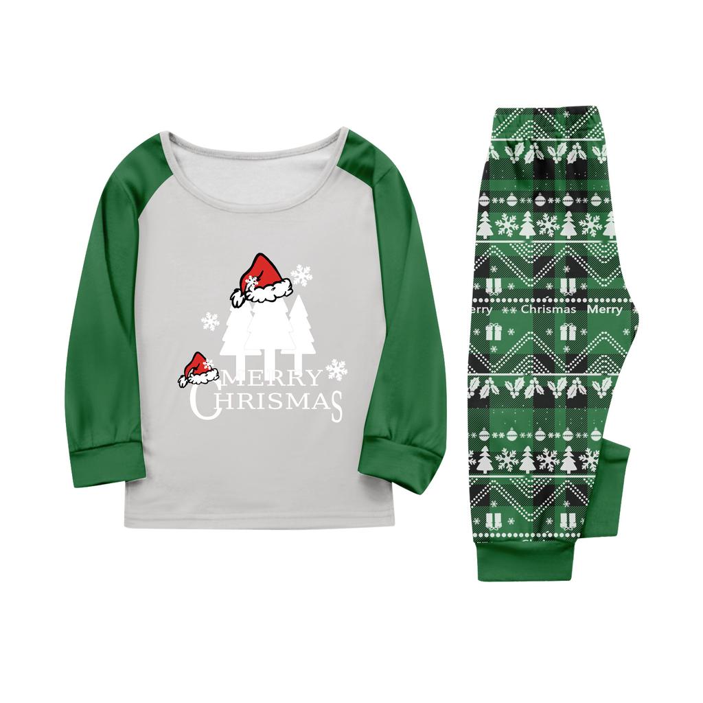 Trykk Søtt Familiesett Pyjamas, Hjemmeklær, Familiesett Langermet Topp Buksesett