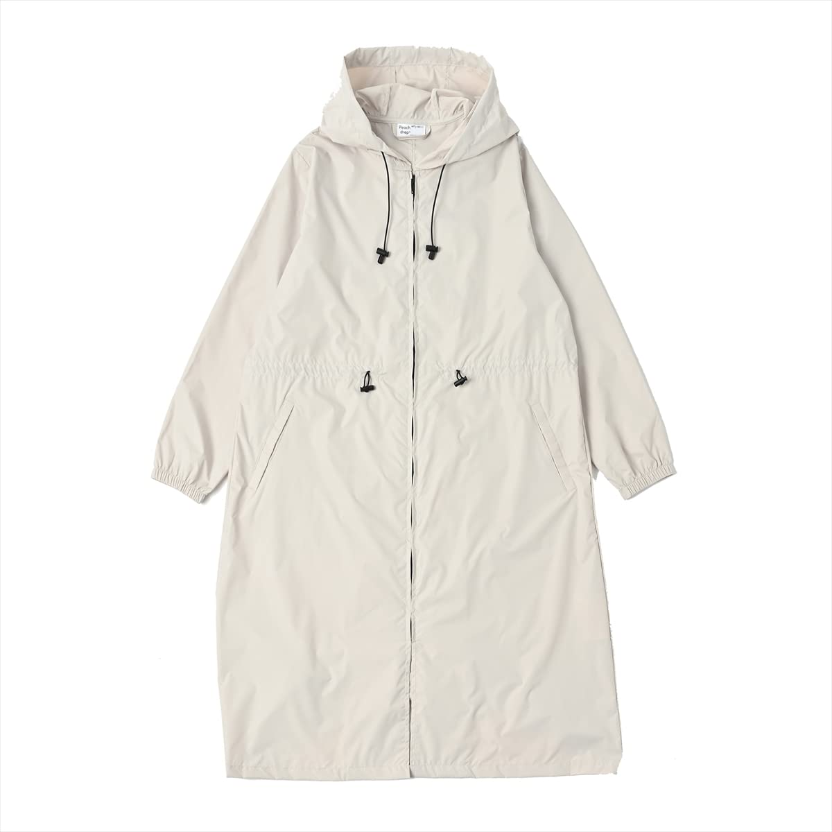 

nifty colors Плащ Peach Drop на молнии, длинный, 6043SD песочный